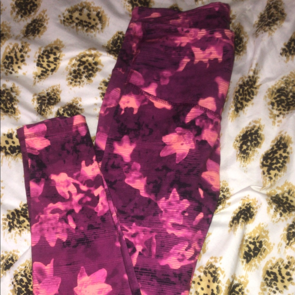High waistband colorful workout leggings